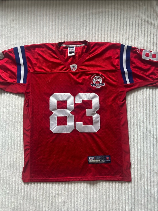 Reebok Other - Vintage Reebok NFL Patriots Wes Walker NFL 50th Anniversary Jersey Size 50